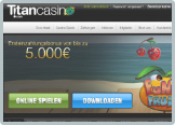 Titan Casino Bonus fuer Neukunden